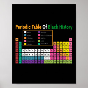 Tableau De L'Histoire Noire Cadeau Histoire Noire