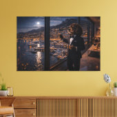Tableau de luxe de Cockapoo – Toile de chien de Mo (Insitu(Salon))