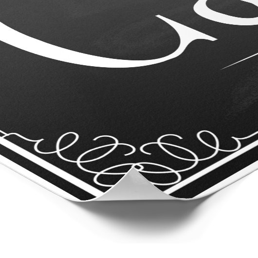 Tableau de mariage à la craie "Qu'ils mangent du g (Coin)