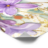 Tableau de mariage aux lilas violets (Coin)
