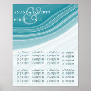 Tableau de Mariage en marbre de luxe