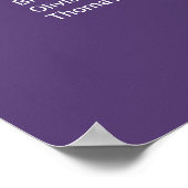 Tableau de Mariage moderne violet 9 tables (Coin)