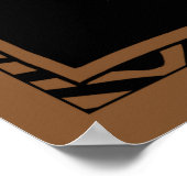 Tableau de Masque Africain par Chariklia Zarris (Coin)