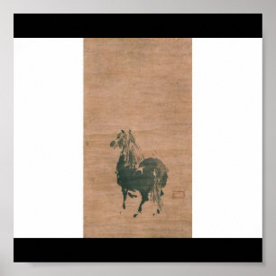 Tableau de Miyamoto Musashi, c. Années 1600