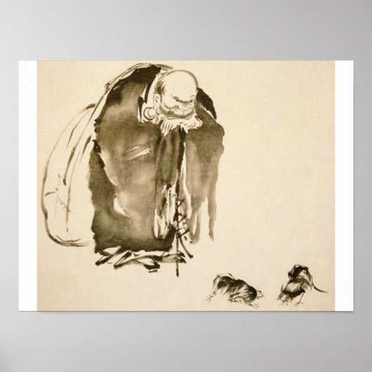 Tableau de Miyamoto Musashi, c. Années 1600 (Devant)