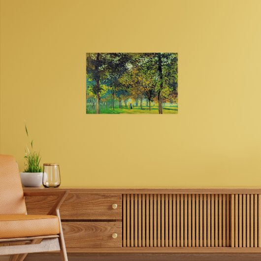 Tableau de Monet, L'Allée du Champ de Foire, (Salon 2)