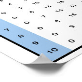 Tableau de multiplication (Coin)