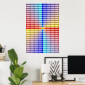 Tableau de multiplication des spirales - Carré (éq (Bureau à domicile)