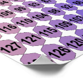 Tableau de multiplication des spirales - Carré (éq (Coin)