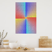 Tableau de multiplication des spirales - Carré (éq (Cuisine)