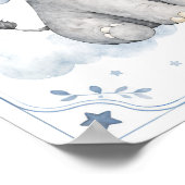 Tableau de naissance bébé personnalisable avec élé (Coin)