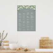 Tableau de placement alphabétique 20x28" pour 150 (Cuisine)