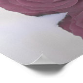 Tableau de placement alphabétique élégant rose pou (Coin)