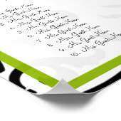 Tableau de placement Apple Green & Black Bumble 12 (Coin)