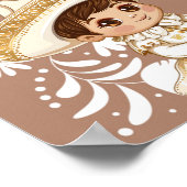 Tableau de placement de baptême Brown Cielito Lind (Coin)