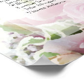 Tableau de placement de mariage à 9 tables Roses r (Coin)