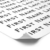 Tableau de placement de mariage côtier avec vagues (Coin)