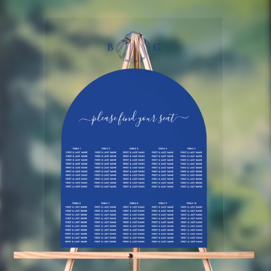 Tableau de placement de mariage côtier Coquilles d (Neutre)