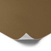 Tableau de placement de mariage moderne marron et (Coin)