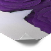 Tableau de placement de mariage Rose Royale Violet (Coin)
