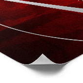 Tableau de placement de mariage Silver Leaf Deep R (Coin)