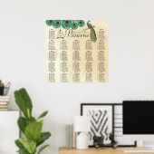 Tableau de placement de réception de cage d'oiseau (Bureau à domicile)