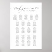 Tableau de placement de sièges de bienvenue pour 2 (Devant)