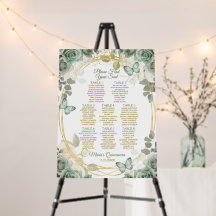 Tableau de placement de sièges pour Quinceañera Pa