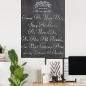 Tableau de placement des invités pour mariage vint (Bureau à domicile)