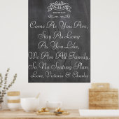 Tableau de placement des invités pour mariage vint (Cuisine)