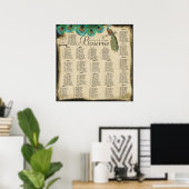 Tableau de placement des sièges de réception avec (Bureau à domicile)