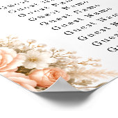 Tableau de placement floral en forme de noeud et p (Coin)