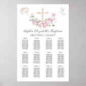 Tableau de placement pour baptême d'ange à croix f (Devant)