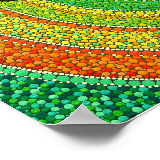 Tableau de points Bild "Lebensbaum" (Coin)