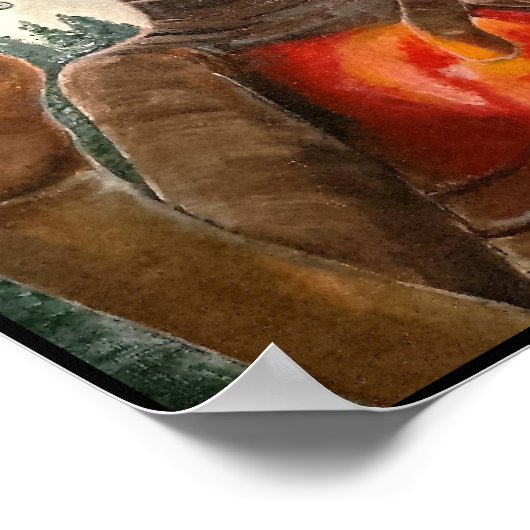 Tableau de portrait Alien par Alfred Fox (Coin)