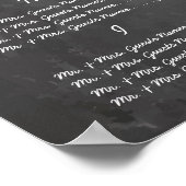 Tableau de présence des invités du tableau de bord (Coin)