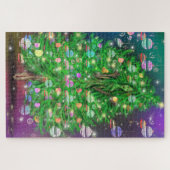 Tableau de puzzle de l'arbre de Noël Gir (Horizontal)