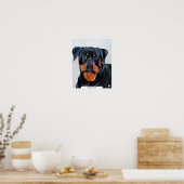Tableau de Rottweiler par Alfred Fox (Cuisine)