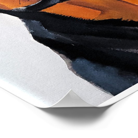 Tableau de Rottweiler par Alfred Fox (Coin)