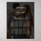 Tableau de Siège de Mariage avec Superposition de (Devant)