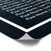 Tableau de siège mariage Or moderne Ananas Couple (Coin)