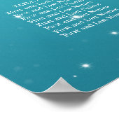 Tableau de siège mariage Sparkling Chain Turquoise (Coin)