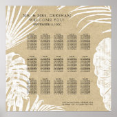 Tableau de siège Moderne simple Kraft Feuille trop (Devant)