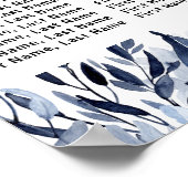 Tableau de sièges à 8 tables pour Mariage bleu pou (Coin)