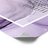 Tableau de sièges Abstraits du Rose Lavender perso (Coin)