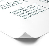 Tableau de sièges ALPHABÉTIQUE Mariage Ampersand (Coin)