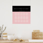 Tableau de sièges couleur rose rose moderne person (Cuisine)