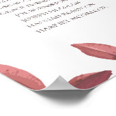 Tableau de sièges d'automne rustique Feuilles d'au (Coin)