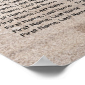 Tableau de sièges de Mariage campagnard rustique (Coin)