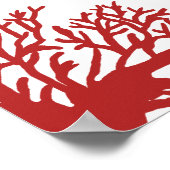 Tableau de sièges de poissons tropicaux bleu et ro (Coin)